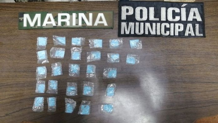 Interceptan en Acapulco cargamento de metanfetamina valuado en 1.1 mdp