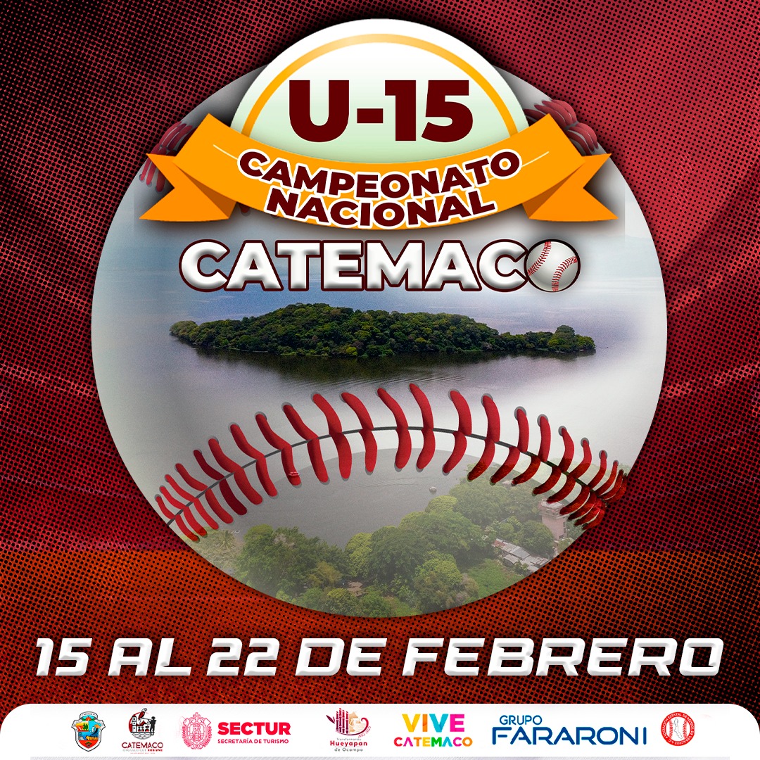 ¡El béisbol se vive en Catemaco!