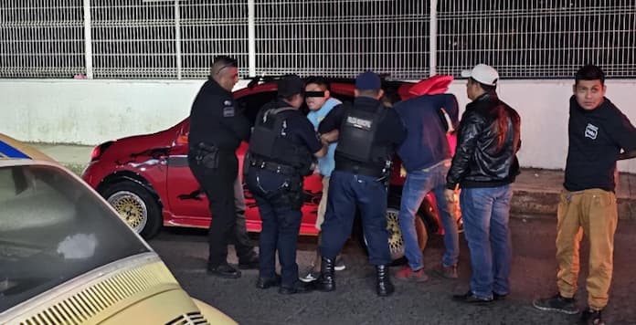 Conductor provoca @cc1dente que dejando dos personas lesionadas en San Andrés Tuxtla