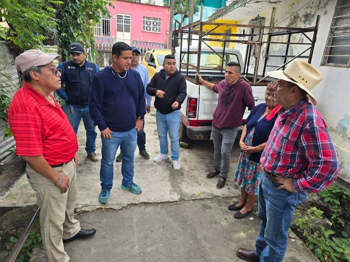 Alcalde de Catemaco y encargado de la CAEV coordinan trabajos