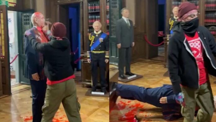 Embajada de Israel reacciona por ataque a escultura de Netanyahu en el Museo de Cera CDMX