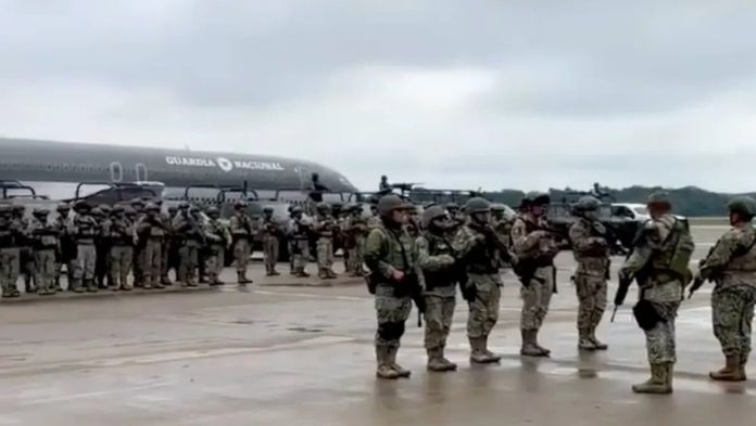 Llegan 180 elementos del Ejército a reforzar seguridad: gobernador de Tabasco