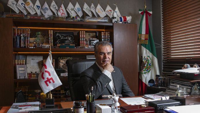 Patronal mexicana mantiene como presidente al Texcocano  Francisco Cervantes por revisión del T-MEC
