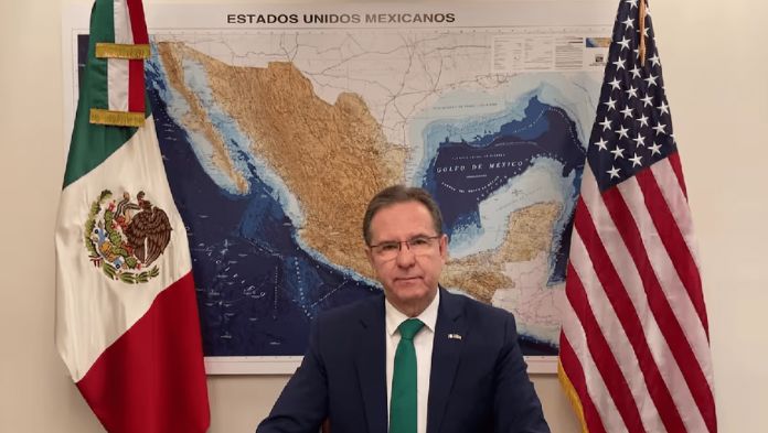 Esteban Moctezuma por lo pronto se queda como embajador de México en EU: Sheinbaum