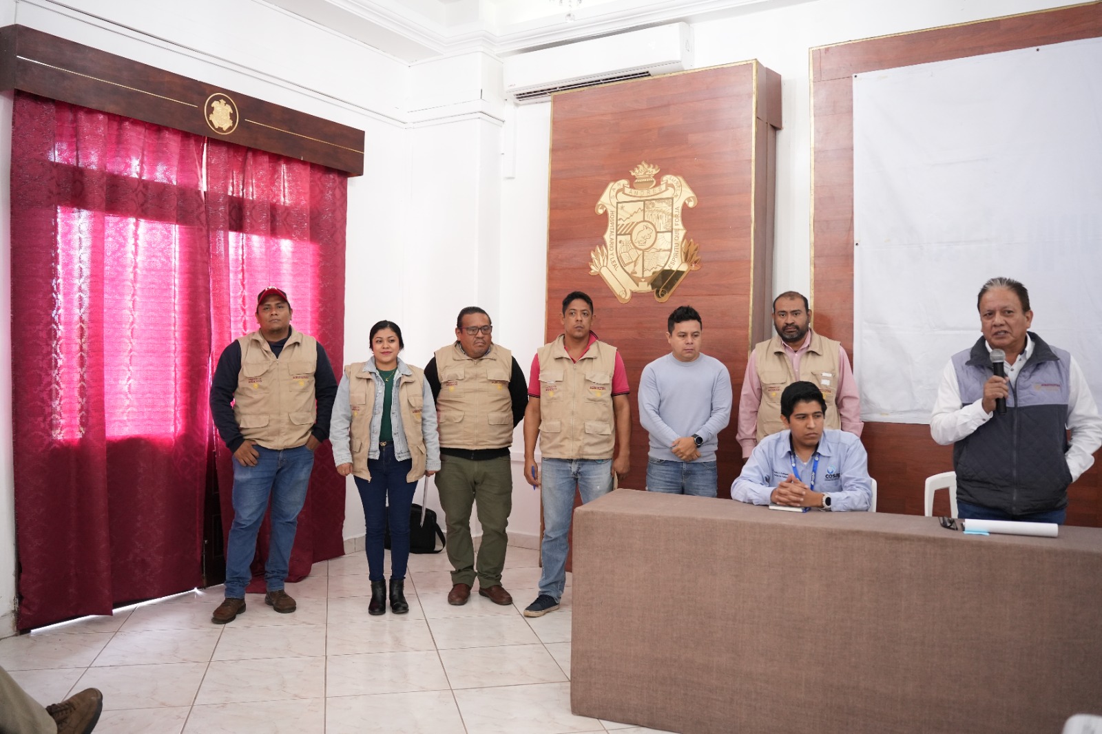 Realizan en San Andrés Tuxtla, reunión informativa y mesa de trabajo sobre programas de impulso al sector agropecuario
