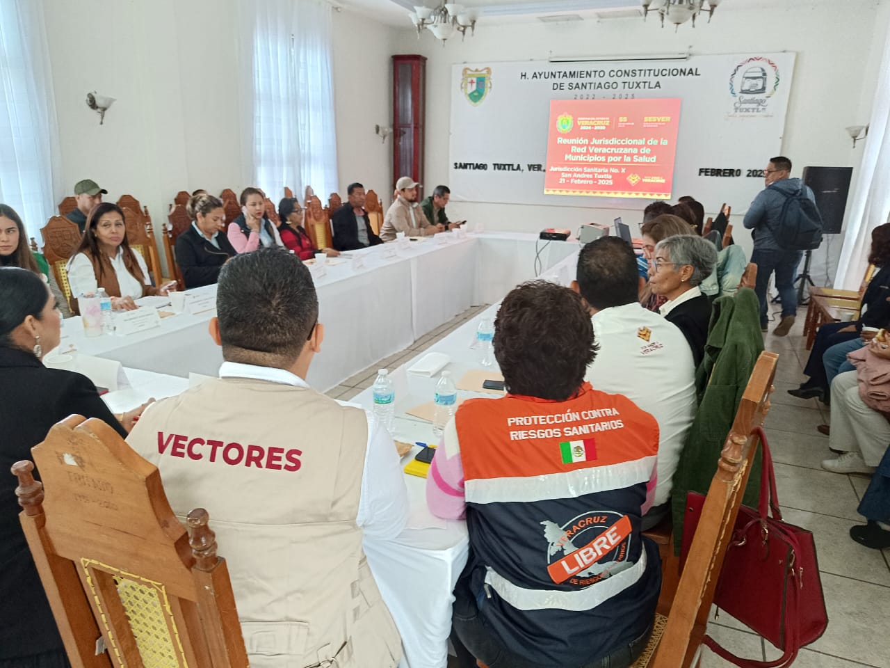 Participa Gobierno Municipal de San Andrés Tuxtla en la Reunión de la Red Veracruzana de Municipios por la Salud