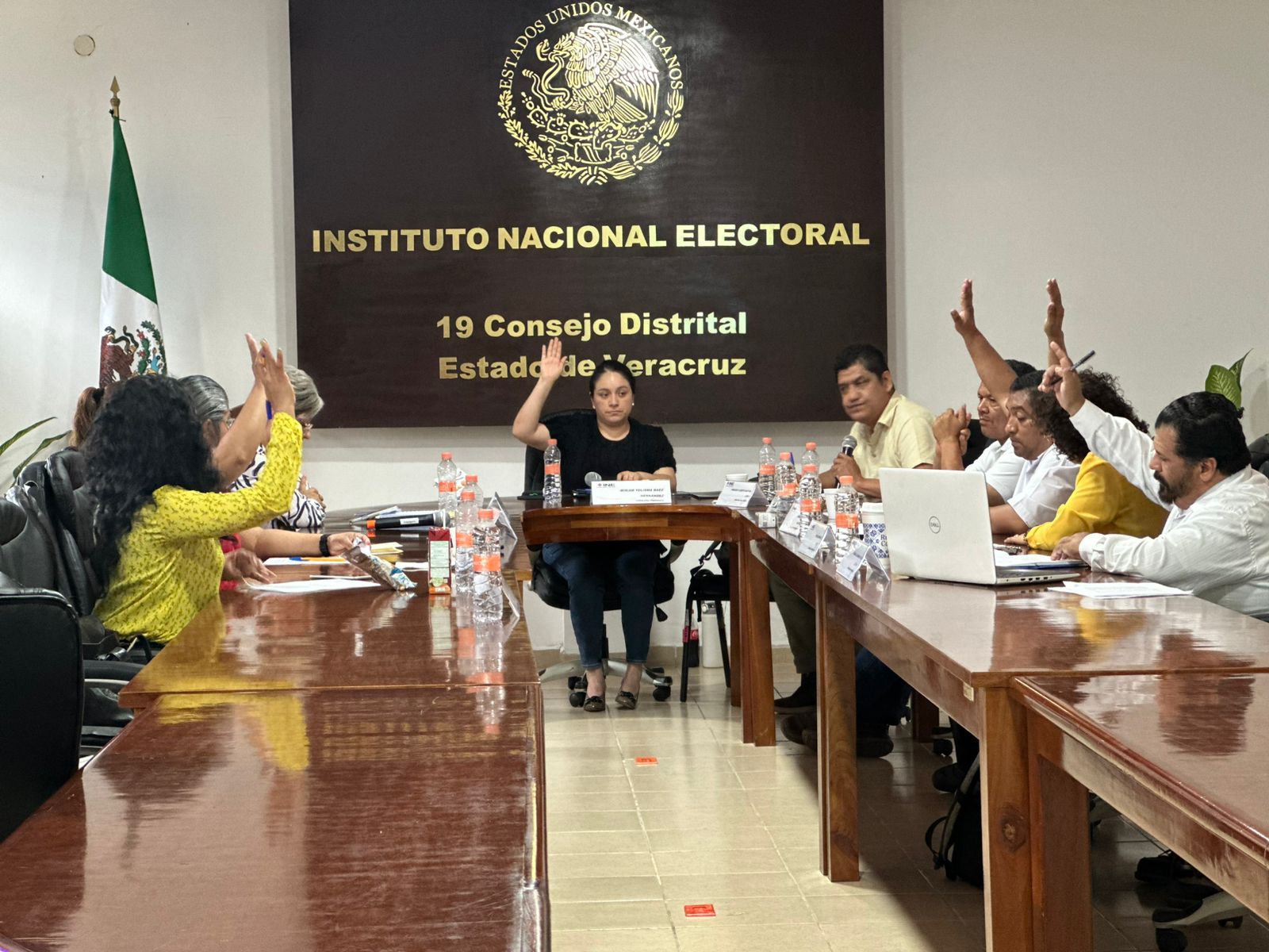 SE REALIZA LA PRIMERA INSACULACIÓN EN LA 19 JUNTA DISTRITAL EJECUTIVA PARA LOS PROCESOS ELECTORALES 2024-2025