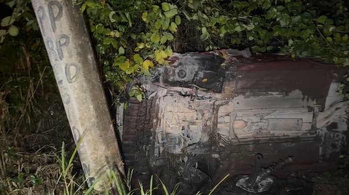 Vuelca enfermero tras perder el control sobre la carretera Poza Rica-Papantla