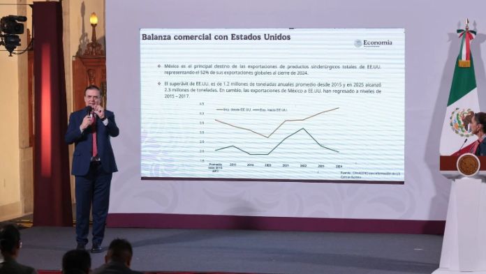 México buscará exponer a EU que aranceles al aluminio y acero son mala idea y no se justifica
