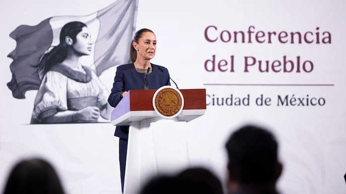 No está en territorio nacional; Sheinbaum sobre destructor USS Gravely en el Golfo de México
