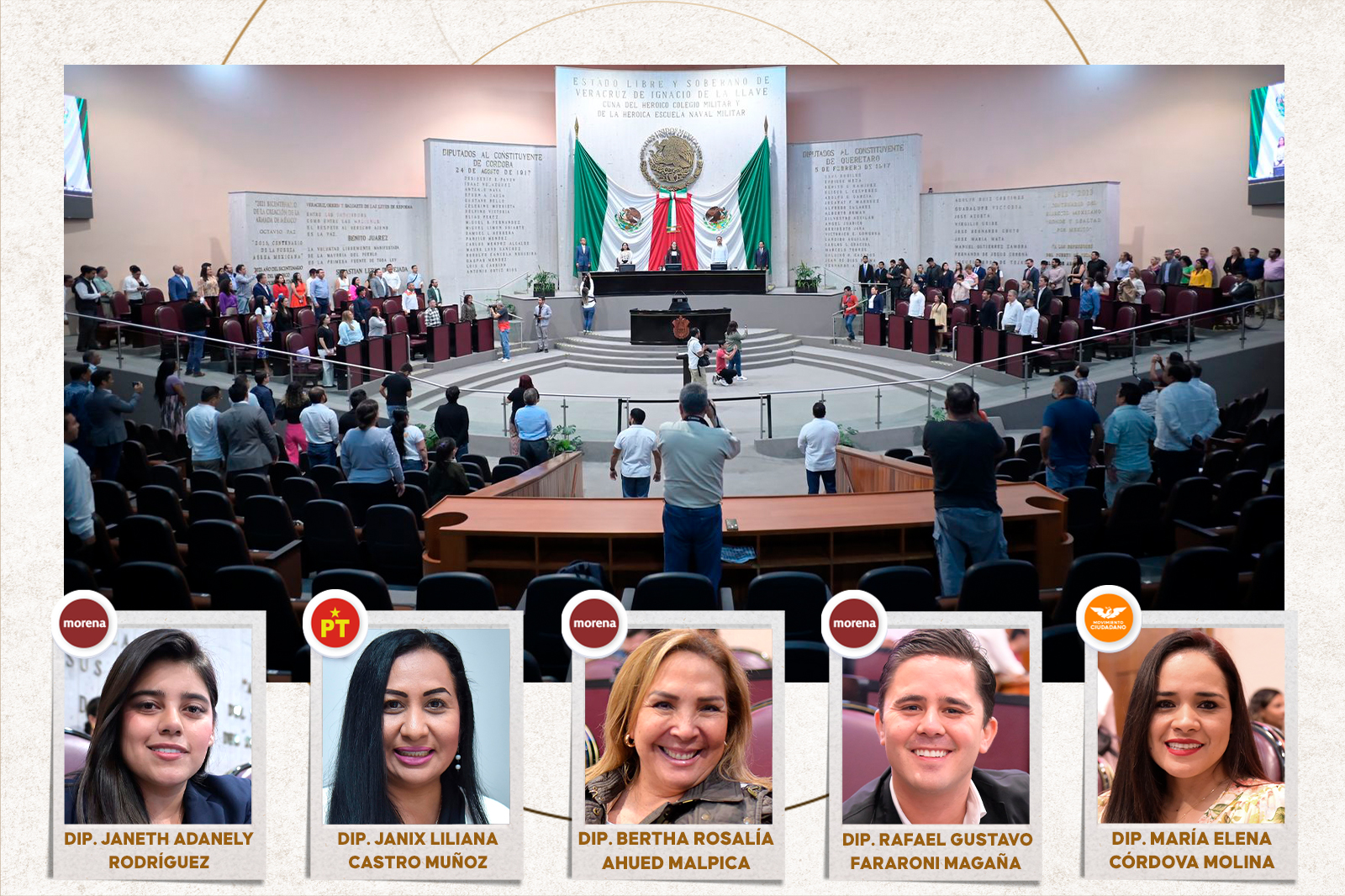Dan licencia a 5 diputados de Veracruz; buscarán alcaldías