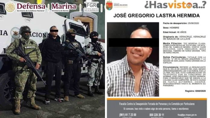 Presunto reclutador del CJNG había sido reportado como desaparecido en 2020 en Chiapas