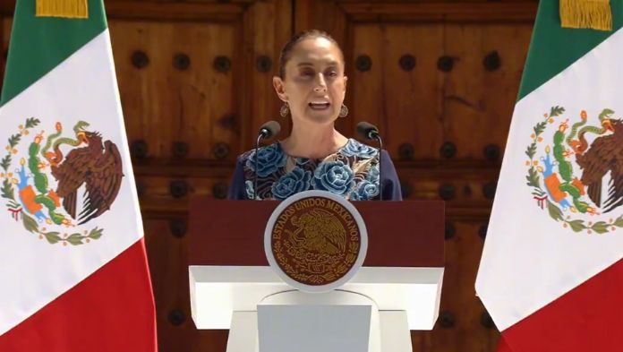 Claudia Sheinbaum exige a EU aplicarse para evitar llegada de armas a México