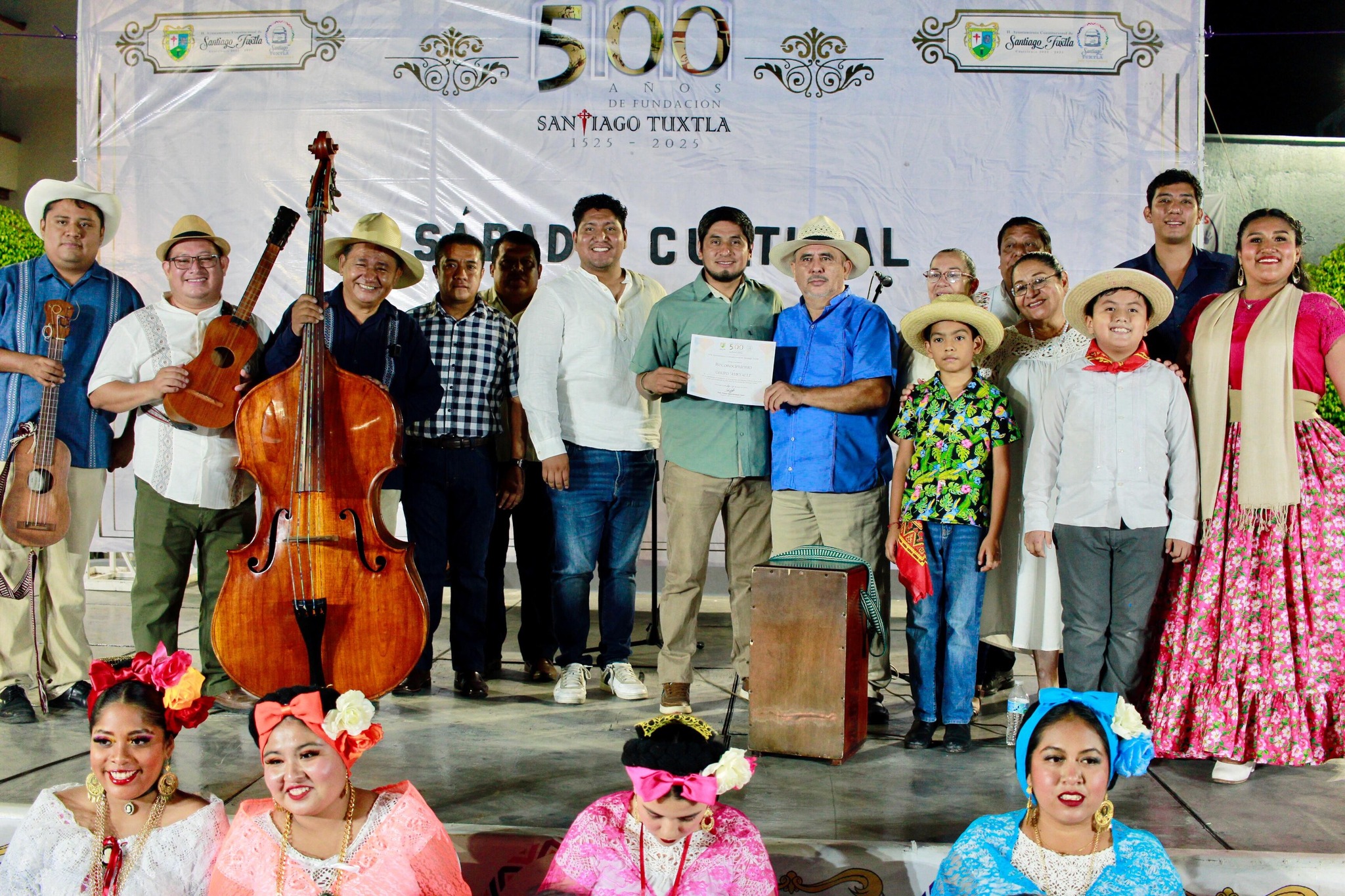 Santiago Tuxtla realiza un sábado cabo el Sábado Cultural