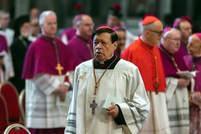 Devolverán al cardenal Norberto Rivera más de 1.3 mdp por pago “desproporcionado” de impuestos