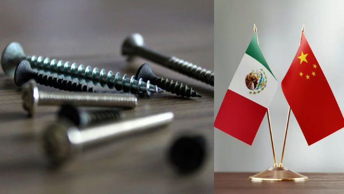México impone aranceles temporales a clavos de acero chinos