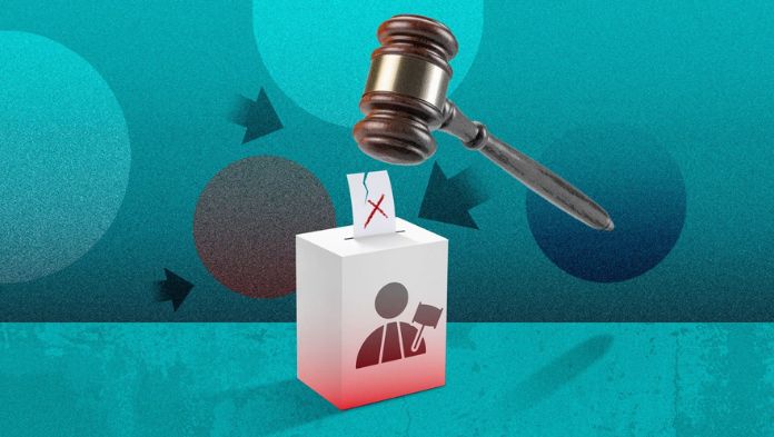 Candidatos a magistrados y jueces ganarán con sólo un voto