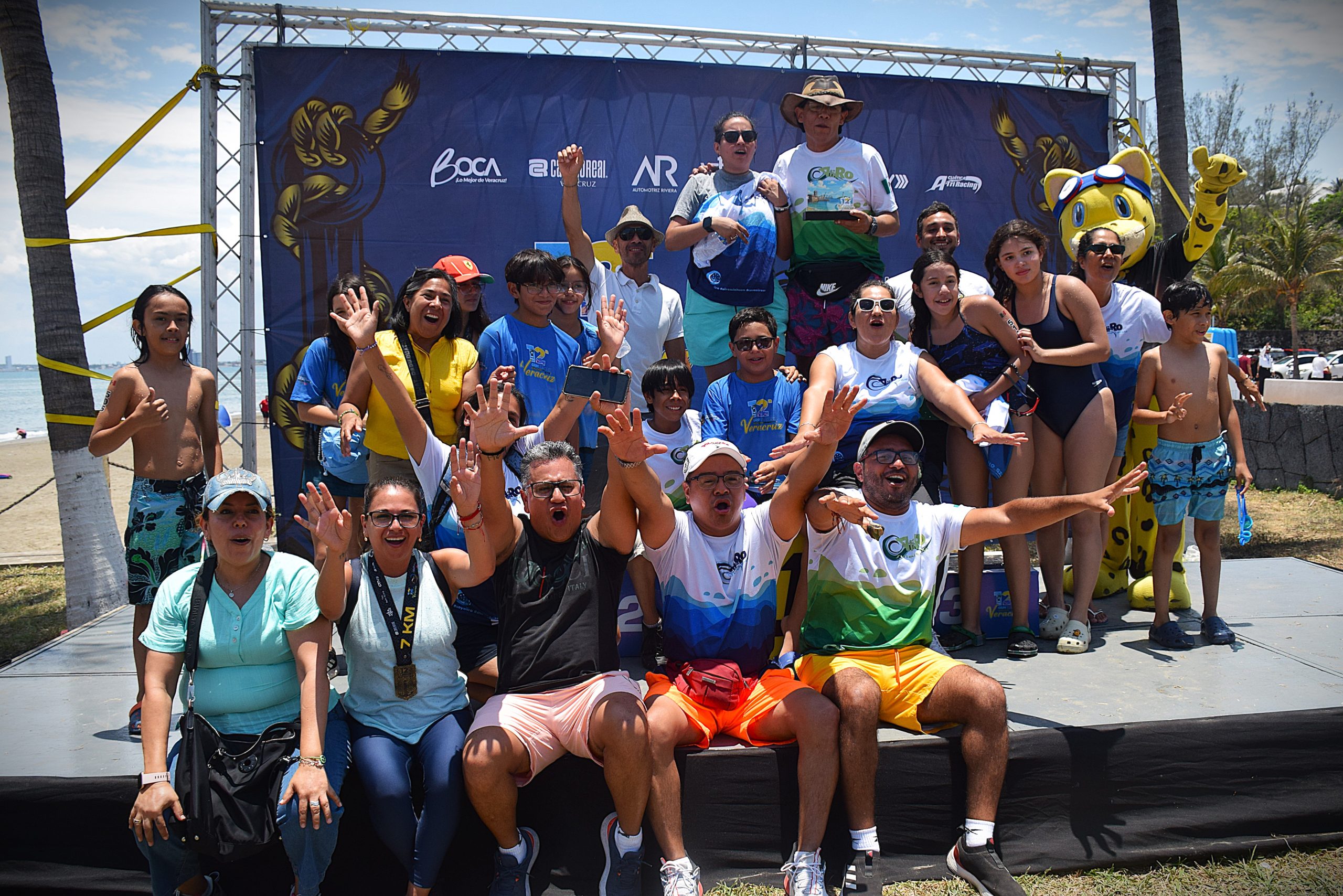 Exitosa Gran Travesía Aguas Abiertas Gran Retto Veracruz 2025