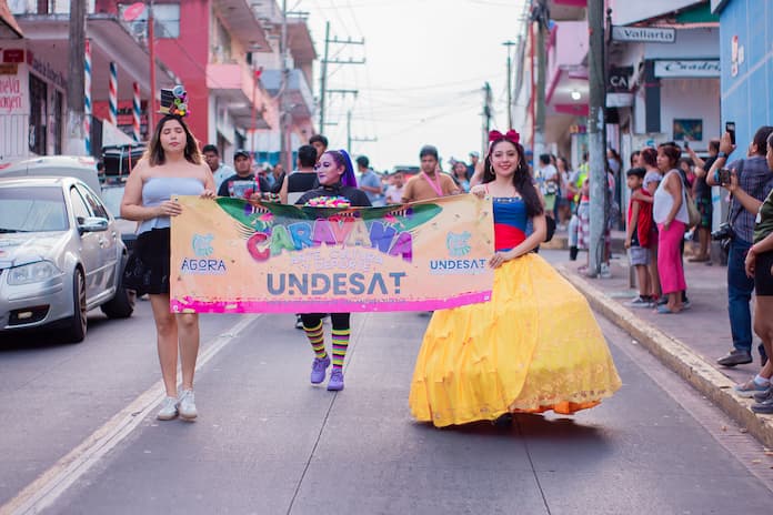 Coordina COMUDE Desfile Demostrativo de Talleres Culturales y Deportivos en San Andrés Tuxtla
