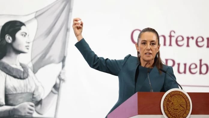 Sheinbaum afirma que promoción de la elección judicial en el buque Cuauhtémoc no implica un involucramiento de la Marina