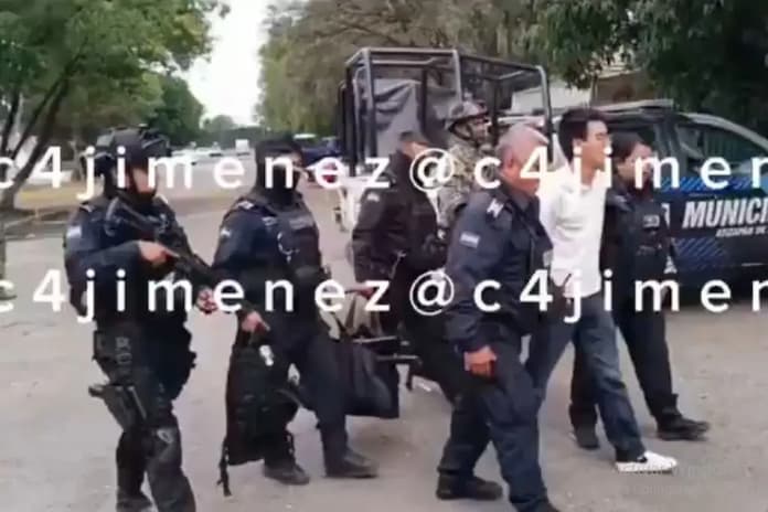 Detienen a presunto sicario del CJNG en Edomex por pegarle a su abuelita