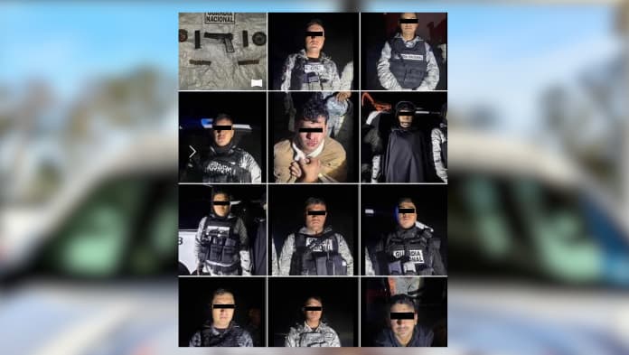 Detienen a 11 elementos de la Guardia Nacional por huachicol en Guanajuato