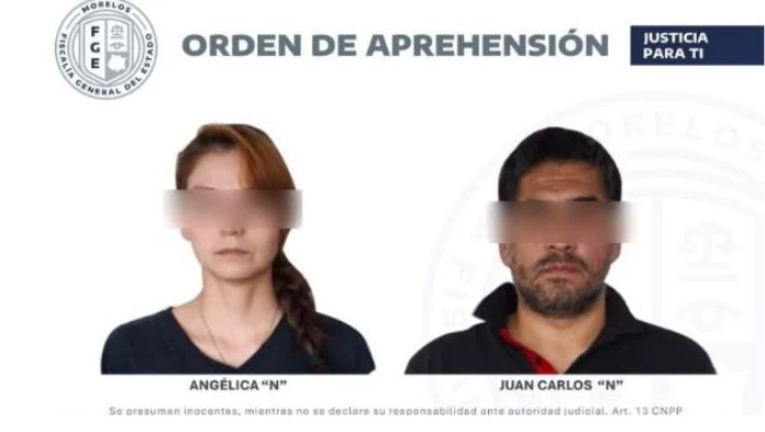 Detienen a Juan Carlos “N” y Angélica “N” por el homicidio de un niño en escuela militarizada
