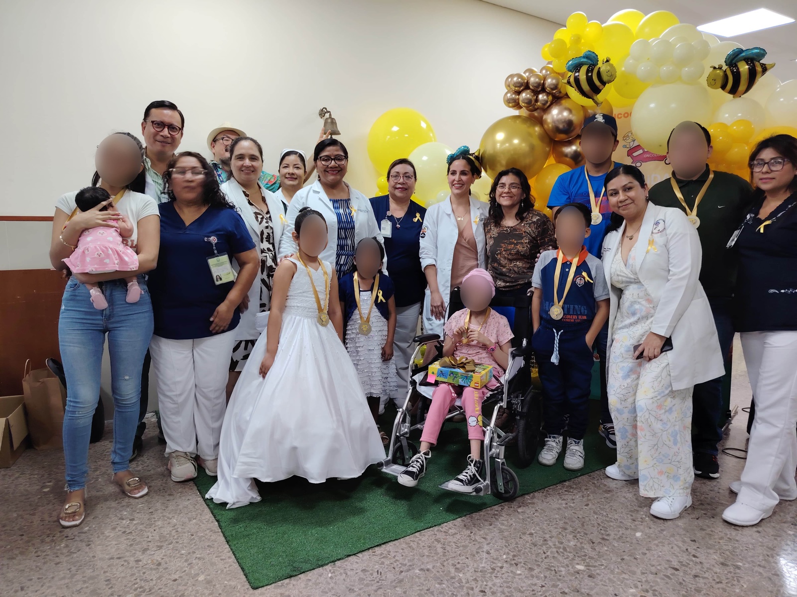 Vencen cáncer en IMSS Veracruz siete menores, gracias a la atención del OncoCREAN de la UMAE