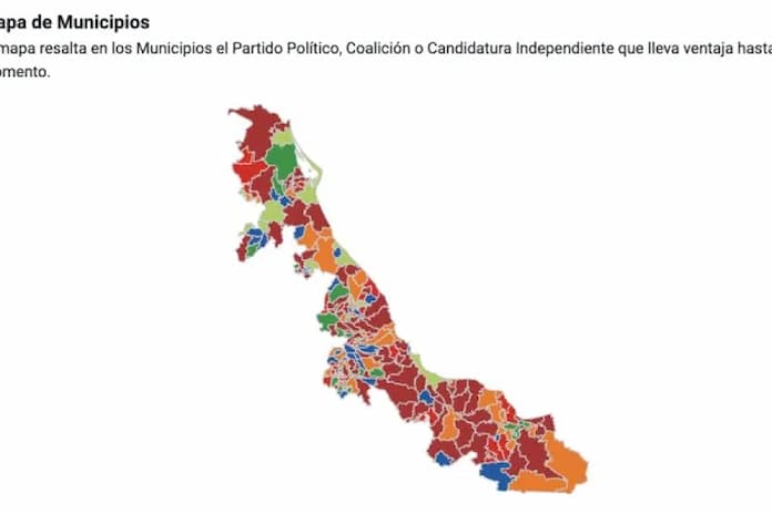 Morena se mantiene como primera fuerza política en Veracruz, MC subió al segundo lugar