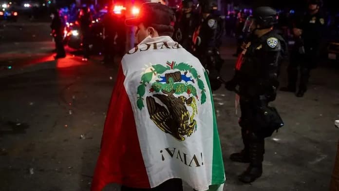 Son 61 mexicanos los detenidos tras redadas en Los Ángeles, informa Sheinbaum