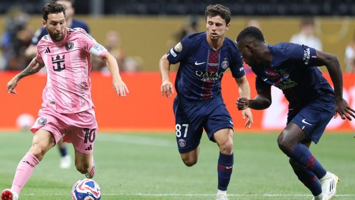 Messi y el Inter Miami fracasan en el Mundial de Clubes tras goliza del PSG