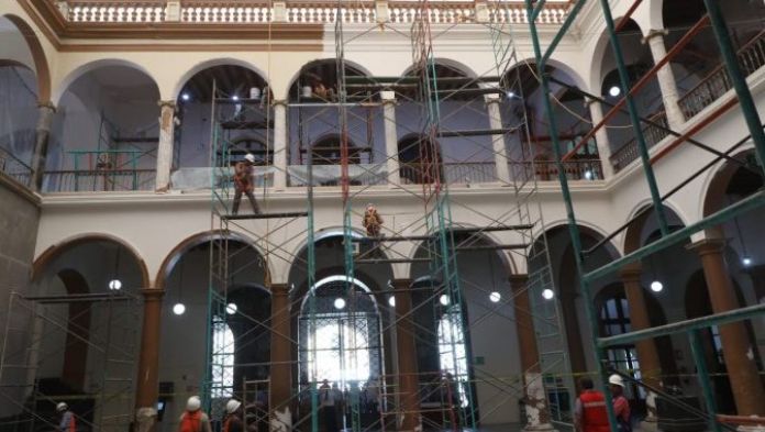 Rehabilitación del Palacio de Gobierno de Veracruz costará hasta 60 millones de pesos