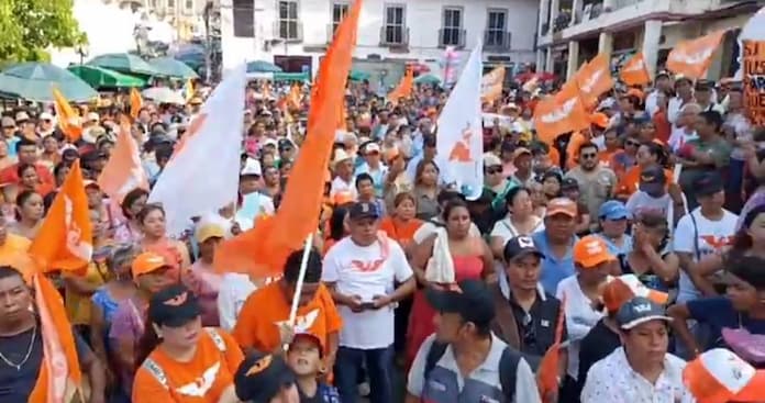 Movimiento Ciudadano denuncian supuesto fraude tras triunfo de Morena en Papantla, Veracruz