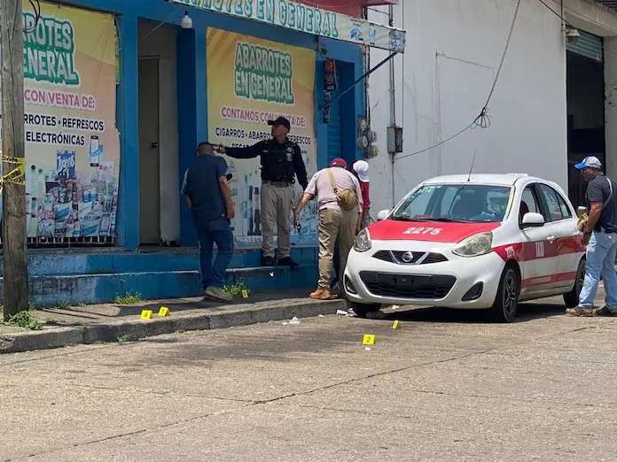 Asesinan a taxista a balazos