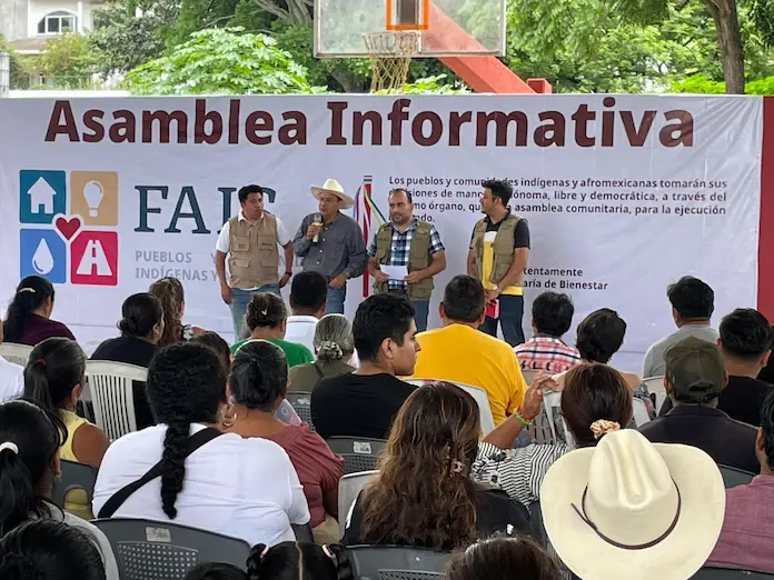 Alcalde de Catemaco presente en la Asamblea Informativa del Fondo de Aportaciones para la Infraestructura Social (FAIS)