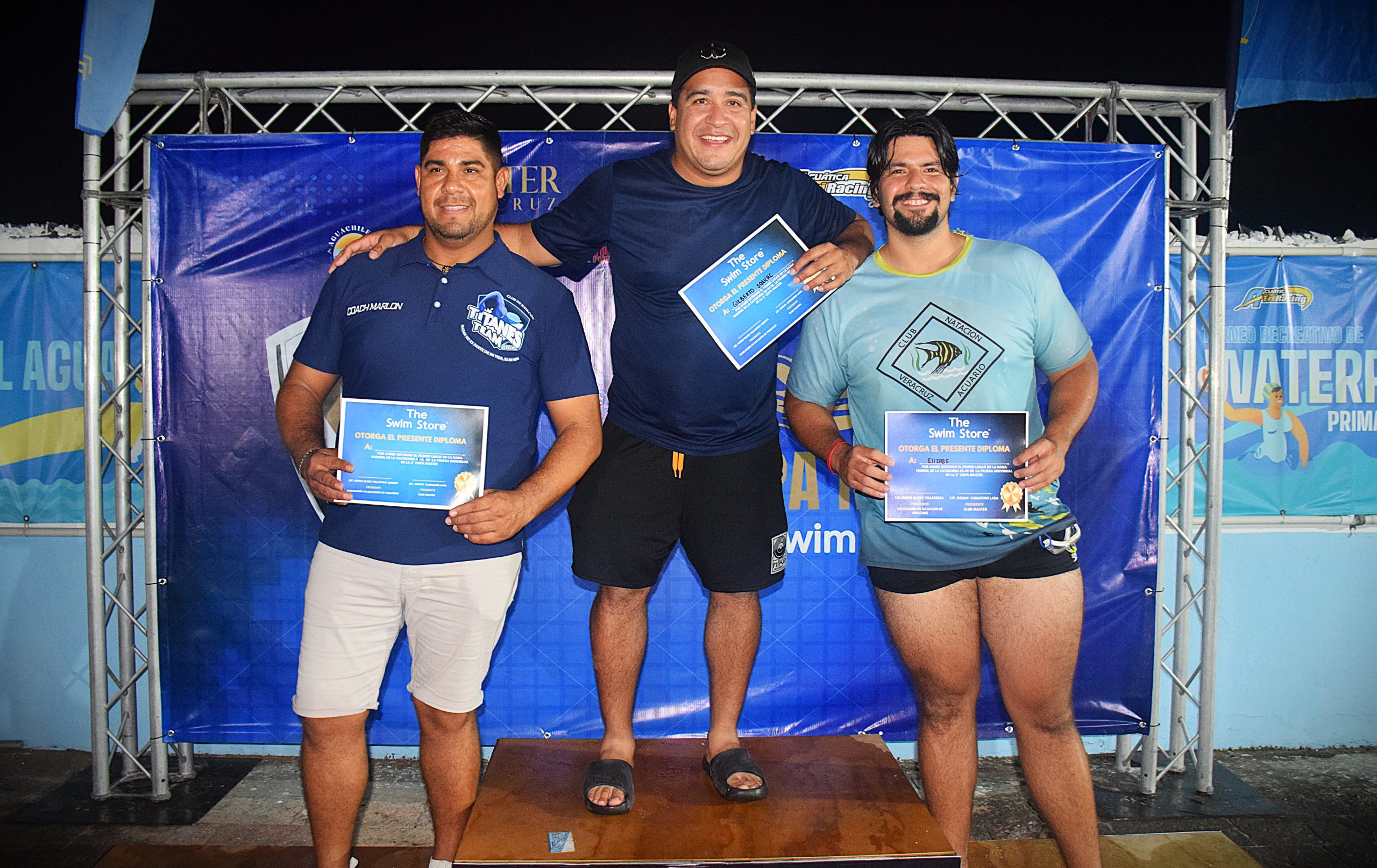 Éxito rotundo en la Copa Máster de Natación The Swim Store Veracruz