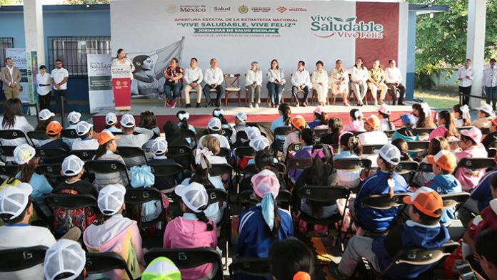 Veracruz logró valorar más de 245 mil estudiantes de primarias con Vive Saludable, Vive Feliz