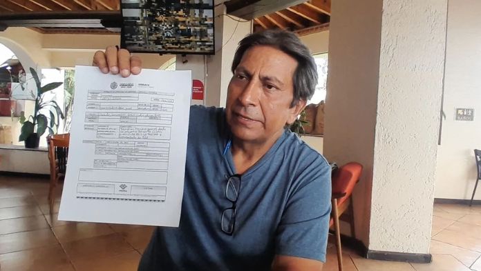 Tras 40 días, Ricardo Ordoñez termina huelga de hambre en Xalapa
