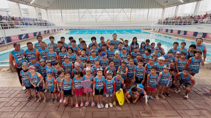 Celebran los logros conquistados por los integrantes del Club de Natación “Brujos de Los Tuxtlas” durante la Evaluación BRUJOS 2025