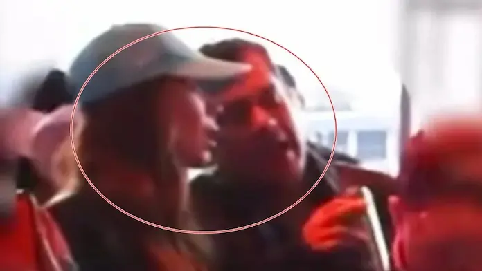 Exhiben ahora a ‘Dato Protegido’ y Sergio Gutiérrez en fiesta VIP de Fórmula 1