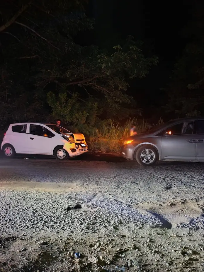 Choque en la carretera Catemaco–San Andrés Tuxtla