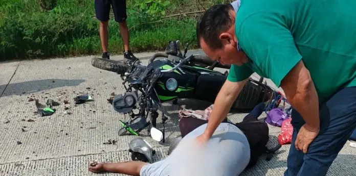 Fatal accidente de deja un motociclista sin v1da