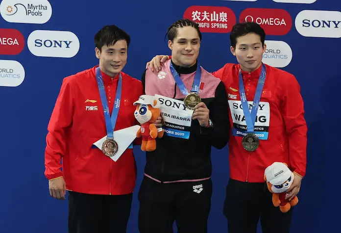 Osmar Olvera se cuelga el oro en el Mundial de Singapur 2025