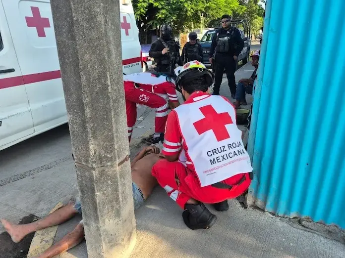 Riña deja con seria lesión en la cabeza a un hombre en colonia La Pochota