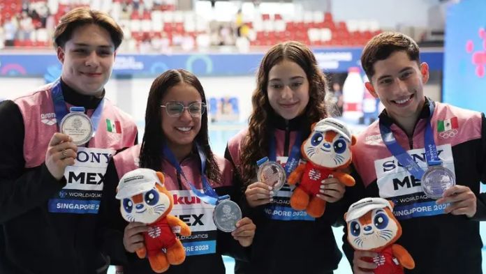 México logra histórica actuación en Mundial Acuático 2025 con 8 medallas