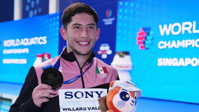 Randal Willars cierra con bronce la participación de México en el Campeonato Mundial de Deportes Acuáticos