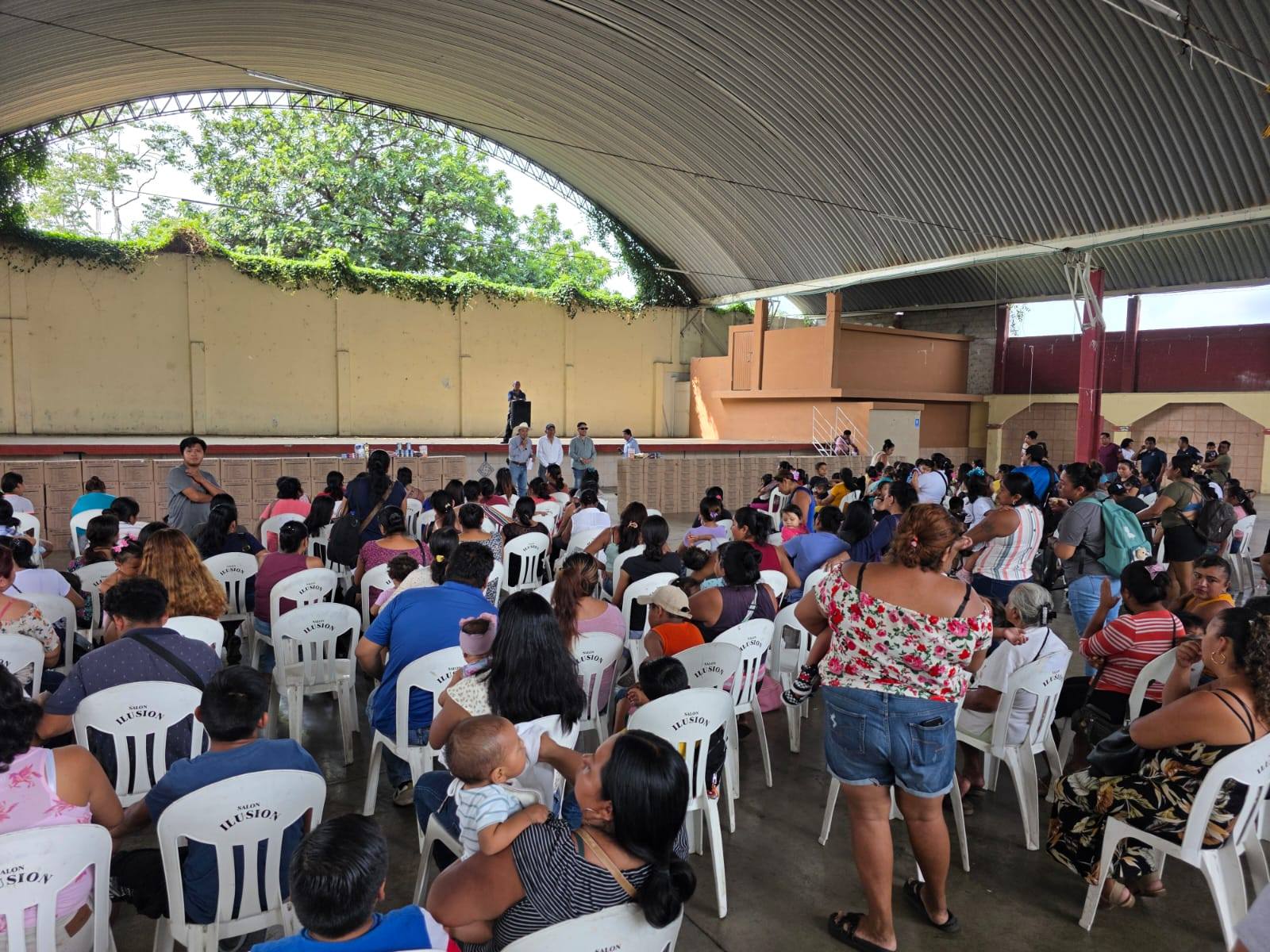 Realizan en Catemaco la entrega del programa «Atención Alimentaria en los Primeros 1,000 Días de Vida»
