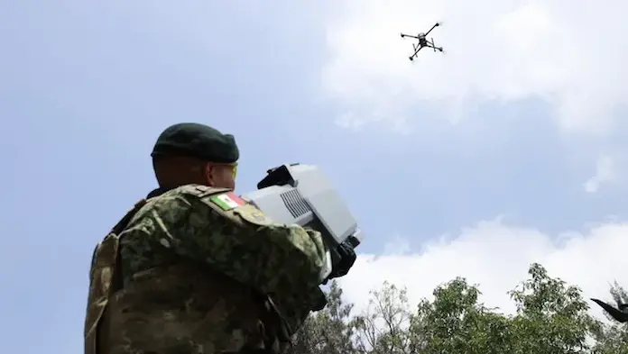 Ejército mexicano alista grupo especial contra drones para el Mundial 2026