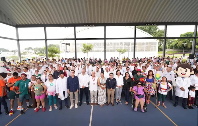 Autoridades Estatales y Municipales inauguran la Semana Nacional de Salud Pública 2025 en San Andrés Tuxtla