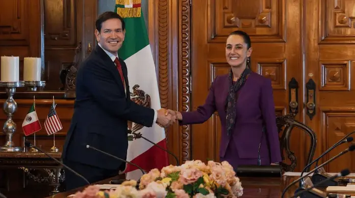 Marco Rubio se reúne con Sheinbaum